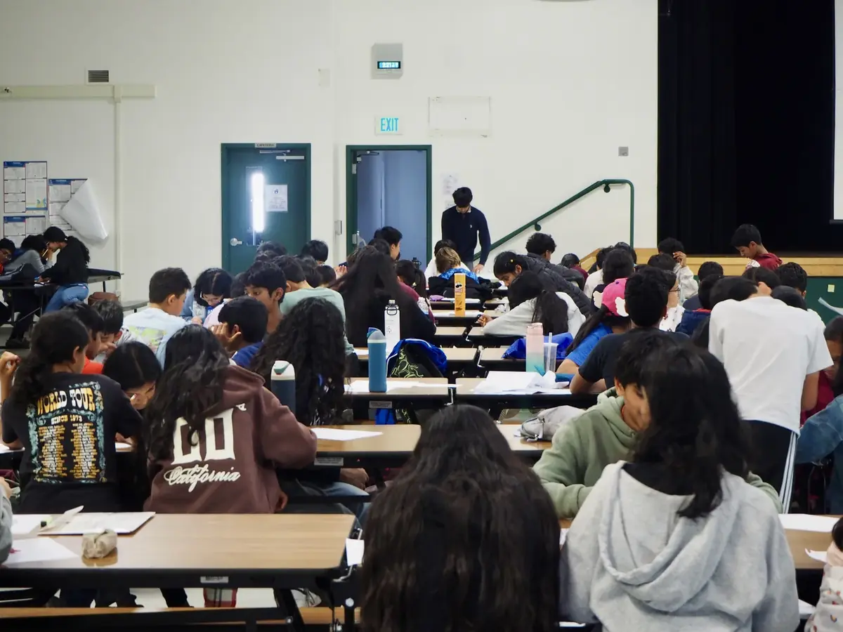 Club members on competition day